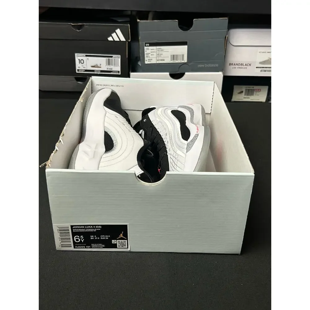 Jordan Luka 4 White Cement / $100 Retail!! / Size 8W (6.5Y)  / Brand New!!